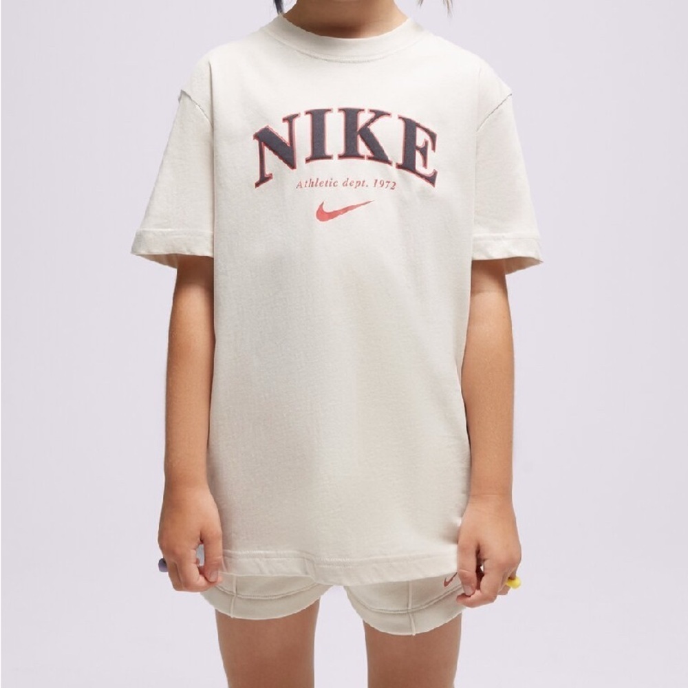 Nike Kids Cream Short Sleeve Tee
